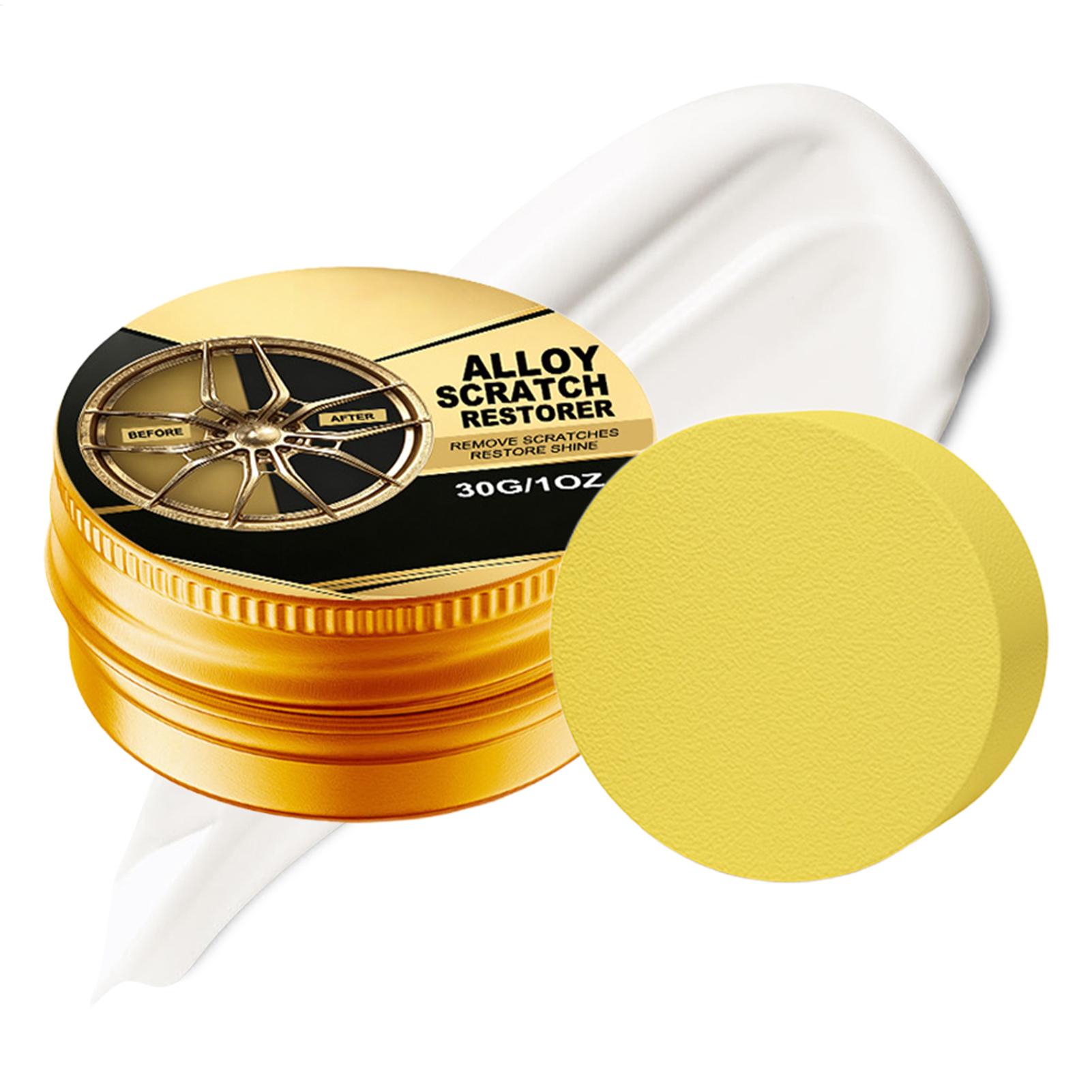 Wheel Cleaner Alloy - Alufelgen-Reparaturset 30g Reiniger Polierwachs Radler Lackrestaurator