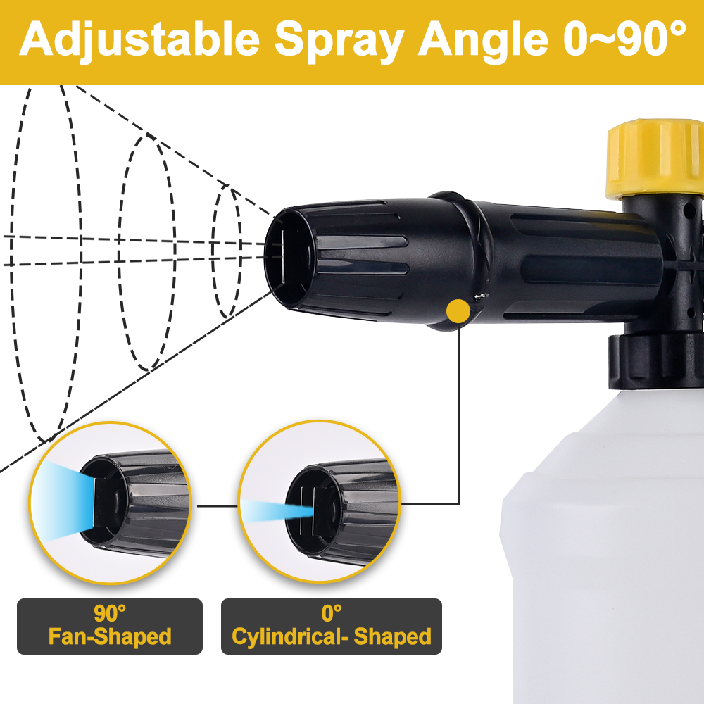 Hochdruckreiniger Einstellbare – Foam Cannon Car Wash Bewertung und Preis