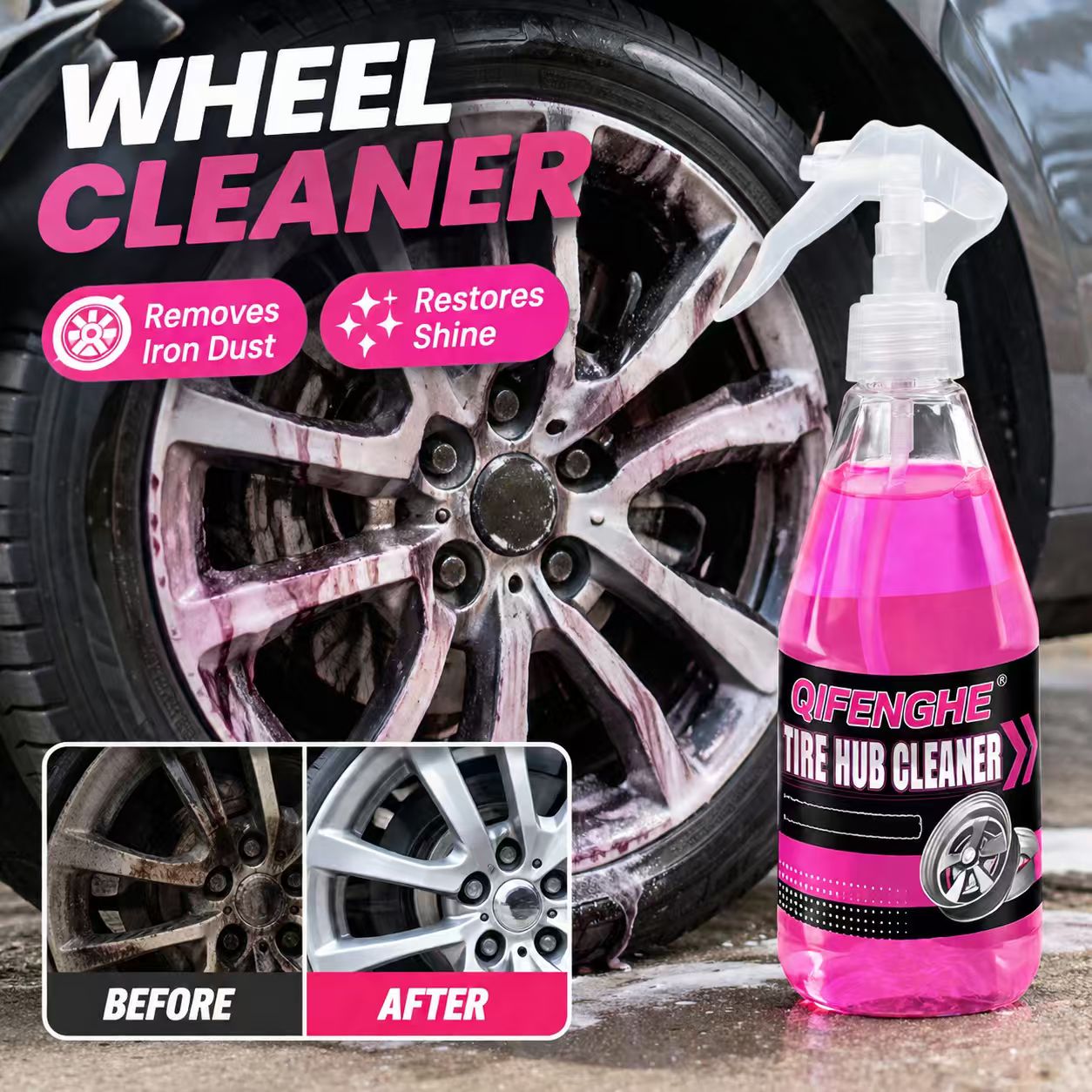 Leistungsstarker Felgenreinige – Wheel Cleaner Alloy Bewertung und Preis